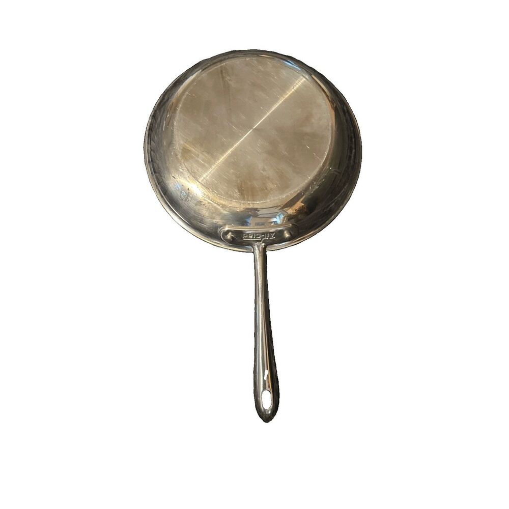 All Clad 10 inch Frying Pan D3 Stainless Steel Made In USA Saute Pan READ - Picture 3 of 7